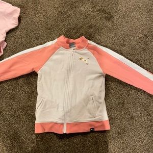 Puma zipper sweater jacket